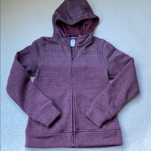Patagonia Zip Up Sweater Jacket Tribal Purple